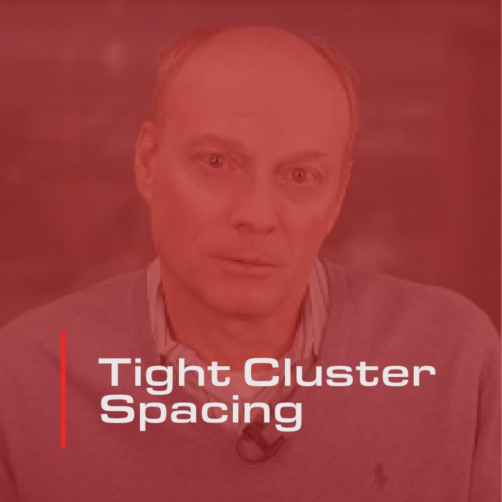 Tight Cluster Spacing