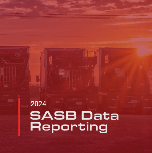 2024 SASB Data Reporting